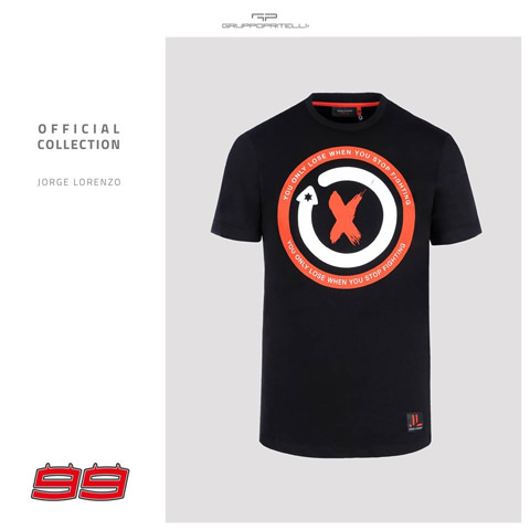 T-shirt Jorge Lorenzo coleção oficial