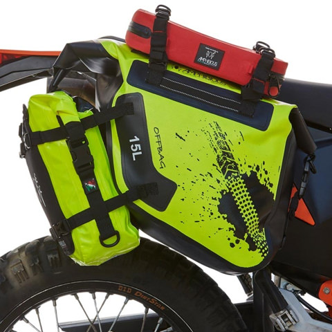 bolsa impermeável para moto Amphibious Offbag e Dryaid